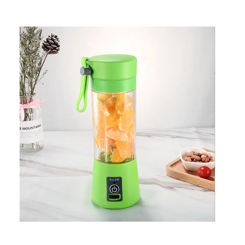 Blender portabil, conectat prin USB, electric, pentru prepararea de sucuri pentru un stil de viata sanatos
