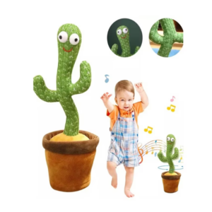 Pachet Promo: Jucarie cactus vorbitor si dansator + Joc cu ratuste, pentru copii, Smiley Duks
