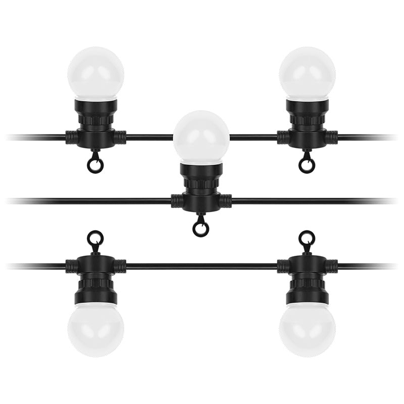 SIR ILUMINAT FESTIV EXTERIOR ALB CALD