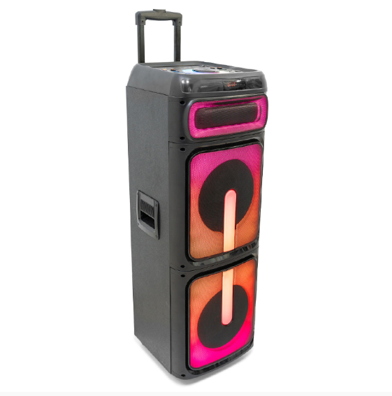 BOXA PORTABILA 2X10"/25CM 400W RMS CU USB/SD/BLUETOOTH