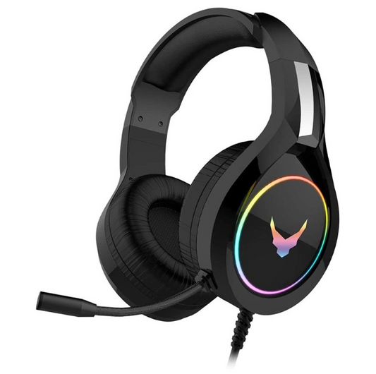 CASTI HI-FI STEREO CU MICROFON GAMING RGB VARR