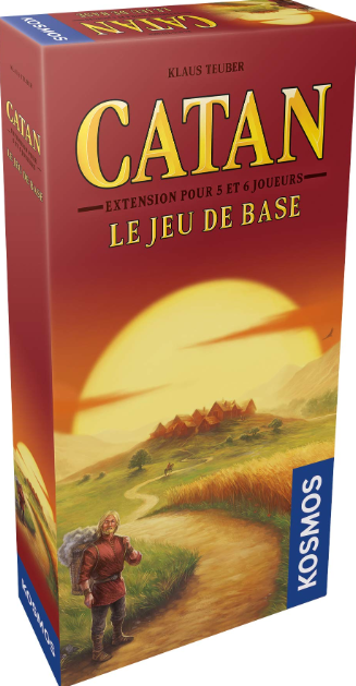 Catan Extensie 5/6 jucatori - Joc de societate in limba franceza