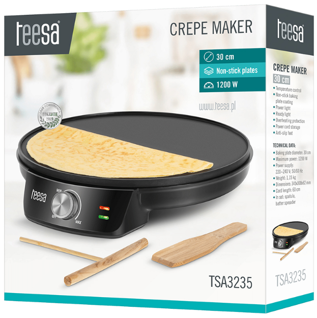 APARAT PENTRU PREPARAT CLATITE 30CM 1200W TEESA