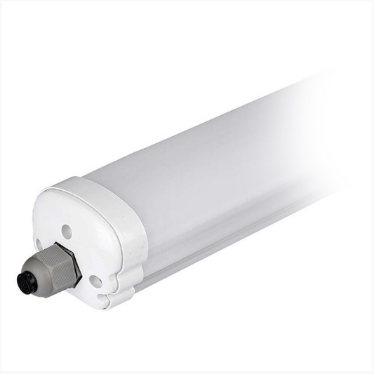 CORP ILUMINAT LED 60CM 18W 6500K ALB RECE IP65