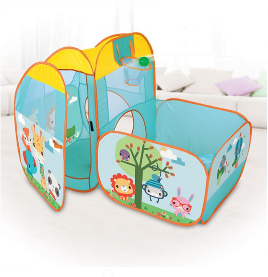Set Cort pentru Copii cu Piscina si Bile de Joaca - Fisher Price