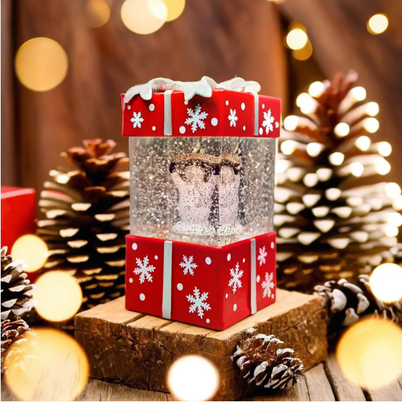 DECORATIUNE CRACIUN ILUMINAT MODEL OM DE ZAPADA