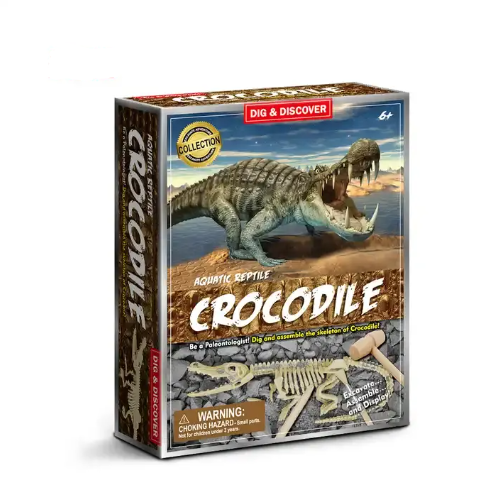 Educațional Crocodil - Excavează și Descoperă Reptila Preistorică