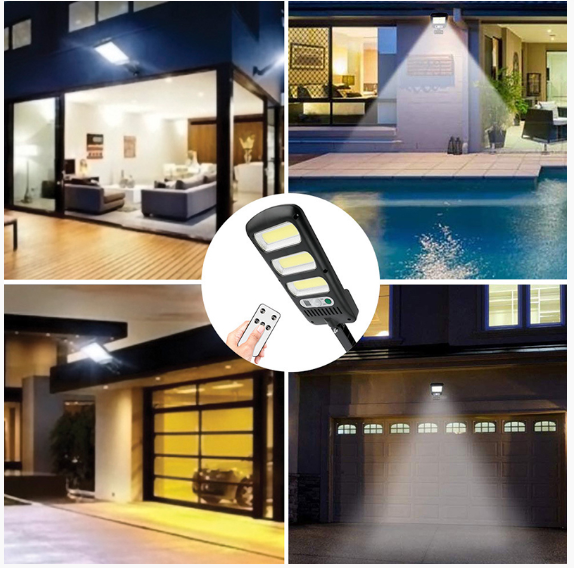 LAMPA LED CU INCARCARE SOLARA SI SENZOR MISCARE 10W 6000K