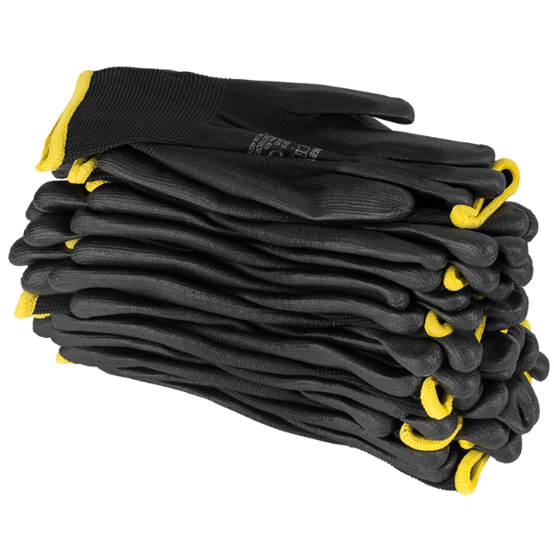 MANUSA LUCRU POLIURETAN MARIME 8 / M SET 12 BUC REBEL