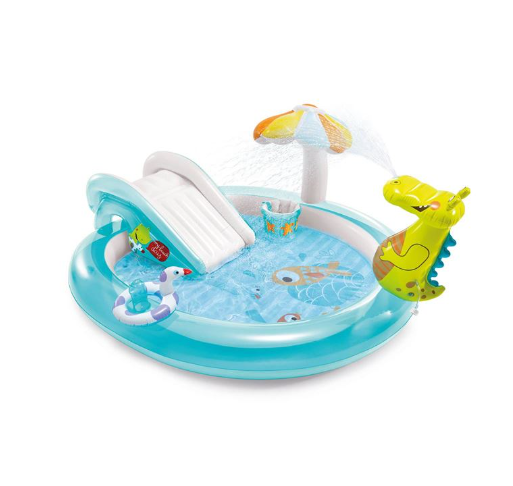 Piscina Gonflabilă Intex - Gator Play Center – Distracție de Neuitat în Zilele C