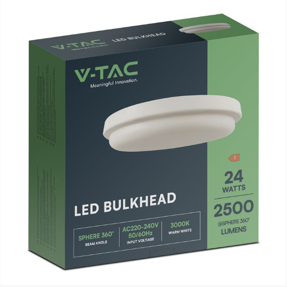 PLAFONIERA LED 24W IP54 6500K