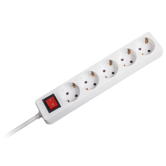 PRELUNGITOR 3X1.5MM 5 PRIZE 1.5M INTRERUPATOR ALB