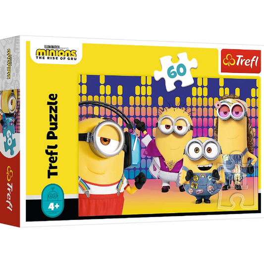 Puzzle „Minioni” - Aventură și Distracție în 60 de Piese