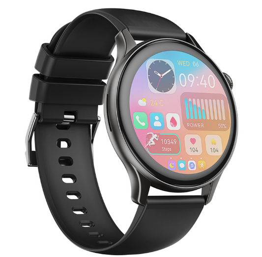 SMARTWATCH AMOLED J6 IP68 - NEGRU