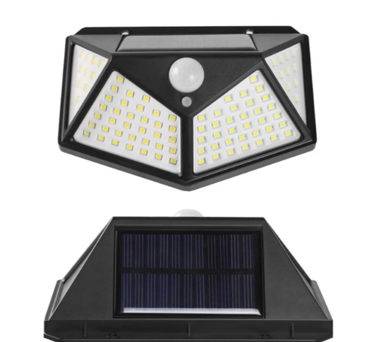 Lampă Solară cu LED-uri Multiple - Iluminare Eficientă pentru Exterior