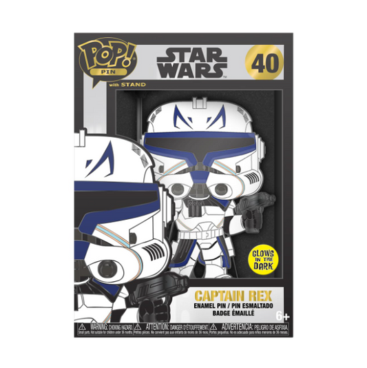 Figurină Star Wars Captain Rex - Ediție Colecționabilă cu Efect Glow in the Dark