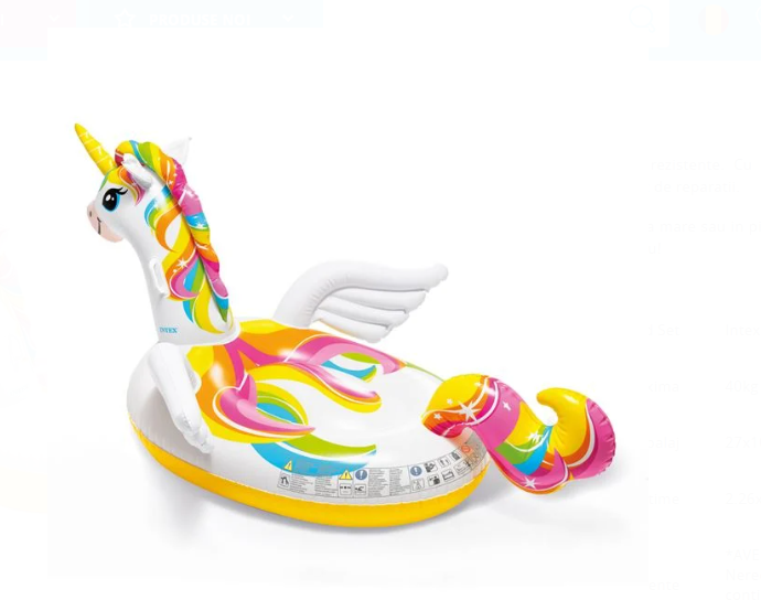 Unicorn Gonflabil 2.26x1.73x0.97m Intex