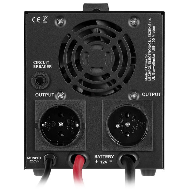 UPS CENTRALE TERMICE SINUS PUR 500VA 300W 12V REBEL
