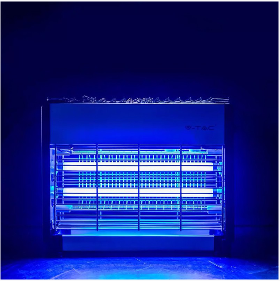 APARAT ANTI-INSECTE CU LUMINA UV 2X8W