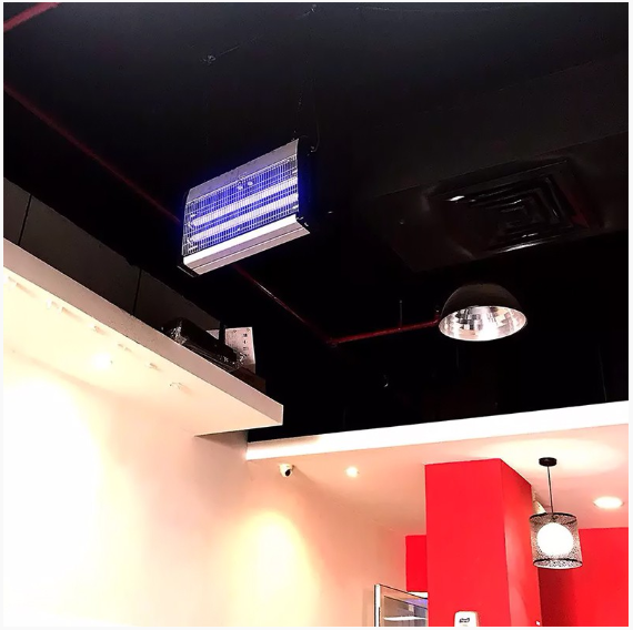 APARAT ANTI-INSECTE CU LUMINA UV 2X8W